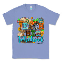 Colony Blue teach them to be kind with pumpkins and fall Classic Tee - AdoDesignShop