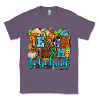 Lavender teach them to be kind with pumpkins and fall Classic Tee - AdoDesignShop