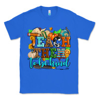 True Royal teach them to be kind with pumpkins and fall Classic Tee - AdoDesignShop