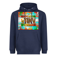 Navy educator of tiny humans Heavyweight Hoodie - NancyCooperArtShop