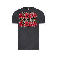 Vintage Black Sleigh Girl Sleigh Vintage Tee - FaDigitalArtStudio