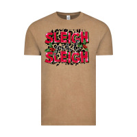 Vintage Coffee Sleigh Girl Sleigh Vintage Tee - FaDigitalArtStudio