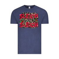 Vintage Denim Sleigh Girl Sleigh Vintage Tee - FaDigitalArtStudio