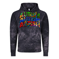 Cloud Black autism autism autism Vintage Hoodie - Zillion Design Studio