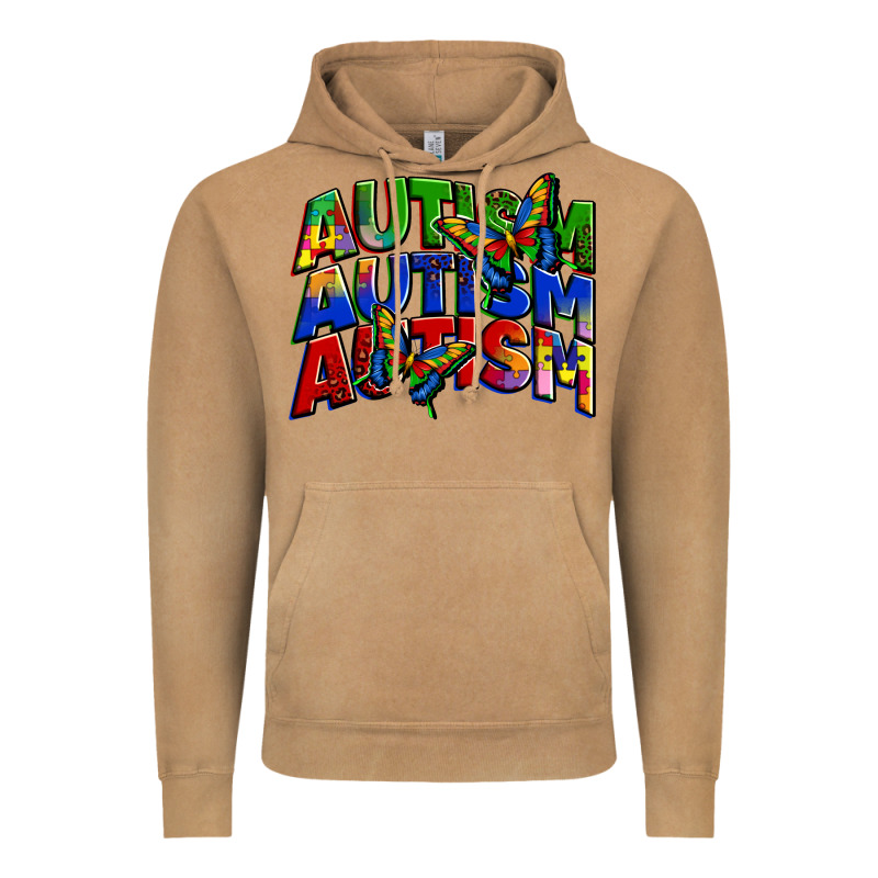 Autism Autism Autism Vintage Hoodie by Zillion Design Studio | Teevron