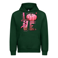 Forest Green love cancer pumpkin Urban Hoodie - texasbilliewilder