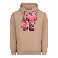 Pigment Burro love cancer pumpkin Urban Hoodie - texasbilliewilder