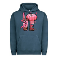 Pigment Midnight Navy love cancer pumpkin Urban Hoodie - texasbilliewilder