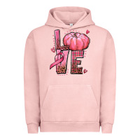 Pigment Salmon love cancer pumpkin Urban Hoodie - texasbilliewilder