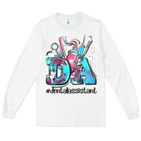 White da dental assistant Long Sleeve Tee - AdoDesignShop