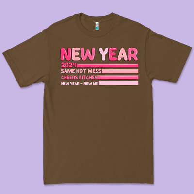 Premium Tee 2024 new year