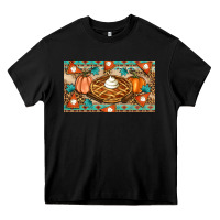 Black pumpkin pie Heavy Core Tee - Artiststas