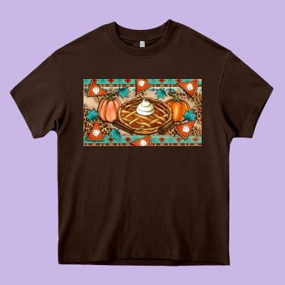 Pumpkin Pie Heavy Core Tee Designed By Artiststas