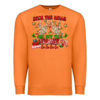 Carrot deck the halls and not your family Premium Sweatshirt - MaliasSmallBusiness