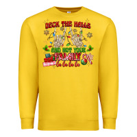 Lemon deck the halls and not your family Premium Sweatshirt - MaliasSmallBusiness