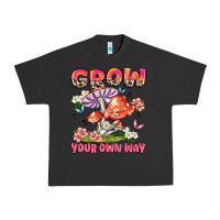 Pigment Black grow your own way Urban Heavy Tee - JahusDesignShop