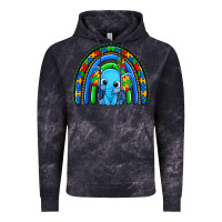 Cloud Black autism elephant rainbow Vintage Hoodie - Zillion Design Studio