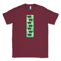 Burgundy dinosaur ankylosaurus pen wrap Classic Tee - Artiststas