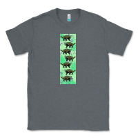 Charcoal Heather dinosaur ankylosaurus pen wrap Classic Tee - Artiststas