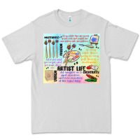 Dove Grey artist life Premium Tee - MaliasSmallBusiness