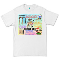 White artist life Premium Tee - MaliasSmallBusiness