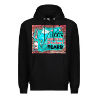 Black 100 nursing student tears mousepad Premium Hoodie - BarkalooDesign