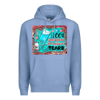 Colony Blue 100 nursing student tears mousepad Premium Hoodie - BarkalooDesign