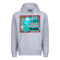 Heather Grey 100 nursing student tears mousepad Premium Hoodie - BarkalooDesign