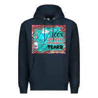 Navy 100 nursing student tears mousepad Premium Hoodie - BarkalooDesign