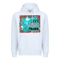 White 100 nursing student tears mousepad Premium Hoodie - BarkalooDesign