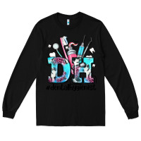 Black d h dental hygienist Long Sleeve Tee - AdoDesignShop