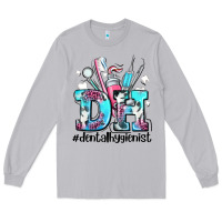 Moon Dust d h dental hygienist Long Sleeve Tee - AdoDesignShop