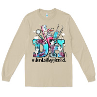 Mushroom d h dental hygienist Long Sleeve Tee - AdoDesignShop