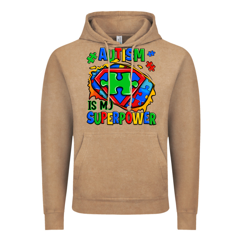 Autism Is My Superpower Ripped Shirt Vintage Hoodie by Zillion Design Studio | Teevron