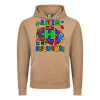Vintage Coffee autism is my superpower ripped shirt Vintage Hoodie - Zillion Design Studio