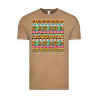 Vintage Coffee school teacher seamless pattern Vintage Tee - HRA Design Shop