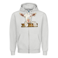 Dove Grey baby cashmere goat Zipper Hoodie - LillyAllenDesigns