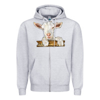 Heather Grey baby cashmere goat Zipper Hoodie - LillyAllenDesigns