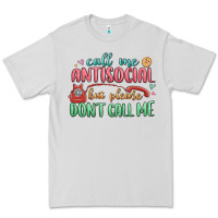 Dove Grey call me antisocial but please dont call me Premium Tee - MaliasSmallBusiness