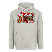 Moon Dust christmas horses Heavyweight Hoodie - MaliasSmallBusiness