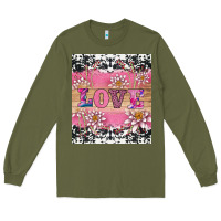 Army Green v.d love and lotus tumbler Long Sleeve Tee - AdoDesignShop