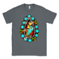 Charcoal Heather gemstone christmas Classic Tee - JahusDesignShop