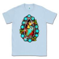 Dusty Blue gemstone christmas Classic Tee - JahusDesignShop