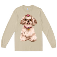 Mushroom shih tzu Long Sleeve Tee - Artiststas