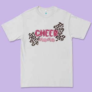 Cheer Mama Premium Tee Designed By Maliassmallbusiness