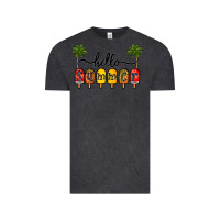 Vintage Black 1hello summer Vintage Tee - CowhideDigitalArt