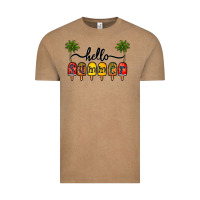 Vintage Coffee 1hello summer Vintage Tee - CowhideDigitalArt