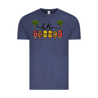 Vintage Denim 1hello summer Vintage Tee - CowhideDigitalArt