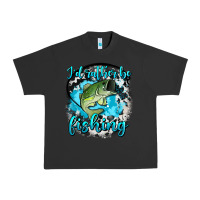 Pigment Black i d rather be fishing Urban Heavy Tee - AdoDesignShop