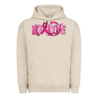 Pigment French Oak Cancer Believe Urban Hoodie - NancyCooperArtShop